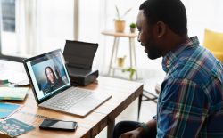 man on laptop